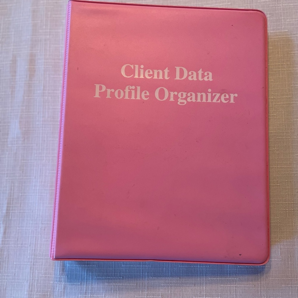 🛍️Client Data Profile Organizer✨💖